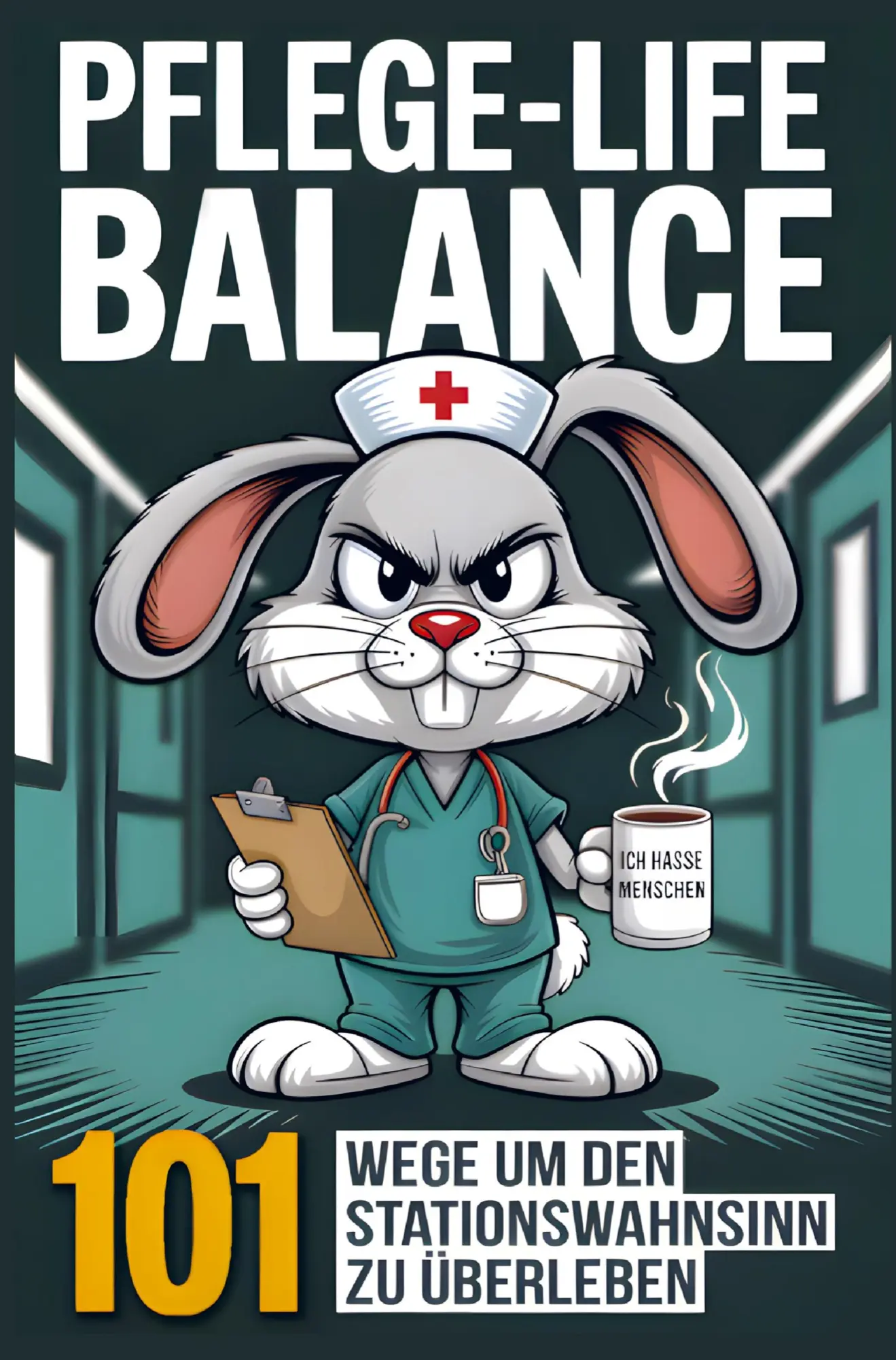 Cover: 9783912345001 | Pflege-Life-Balance - 101 Wege um den Stationswahnsinn zu überleben...