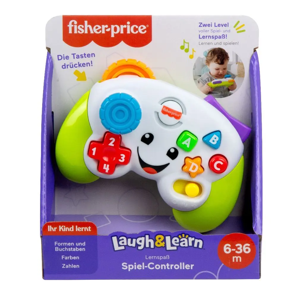 Cover: 194735225101 | Fisher-Price Lernspaß Spielcontroller | Offene Verpackung | HXB62