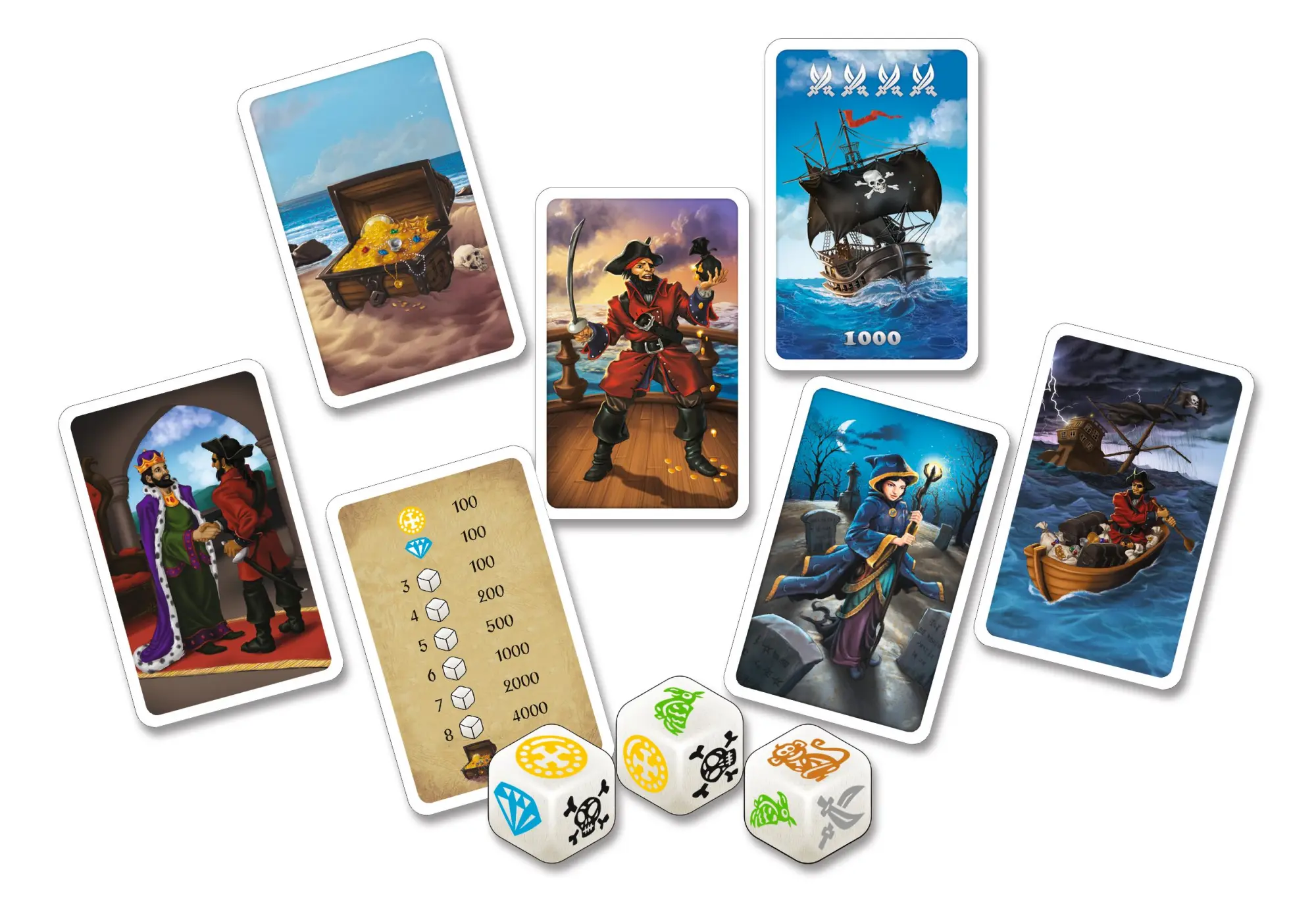 Bild: 4007396025101 | Piraten Kapern | AMIGO - Kartenspiel | Haim Shafir | Spiel | 02510