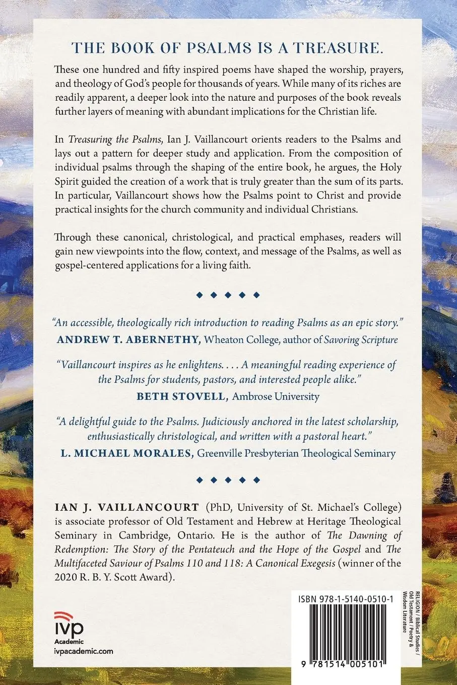 Rückseite: 9781514005101 | Treasuring the Psalms | Ian J. Vaillancourt | Taschenbuch | Englisch