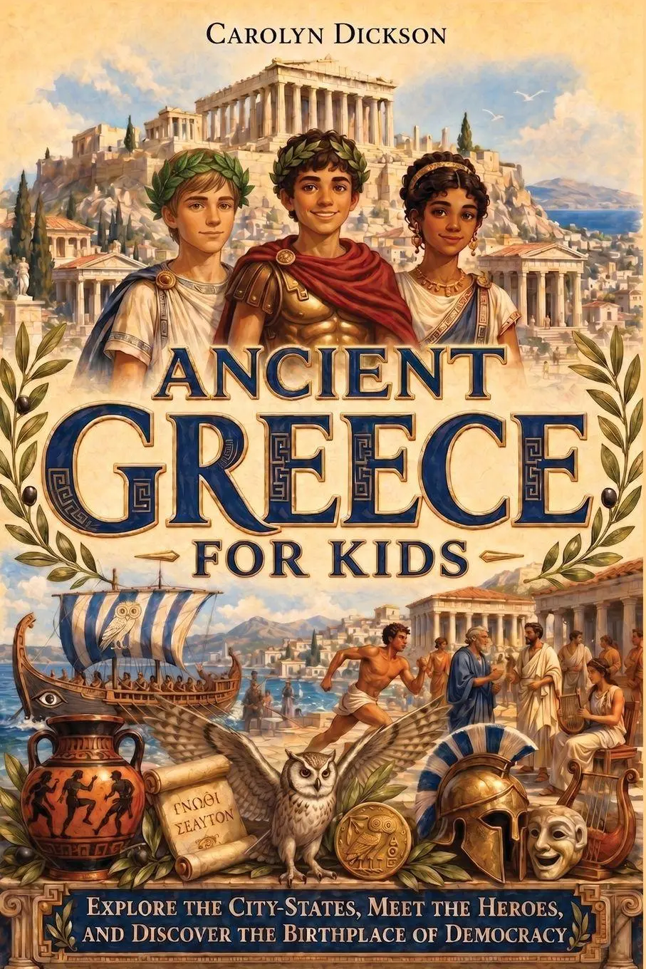 Cover: 9781647905101 | Ancient Greece for Kids | Carolyn Dickson | Taschenbuch | Englisch