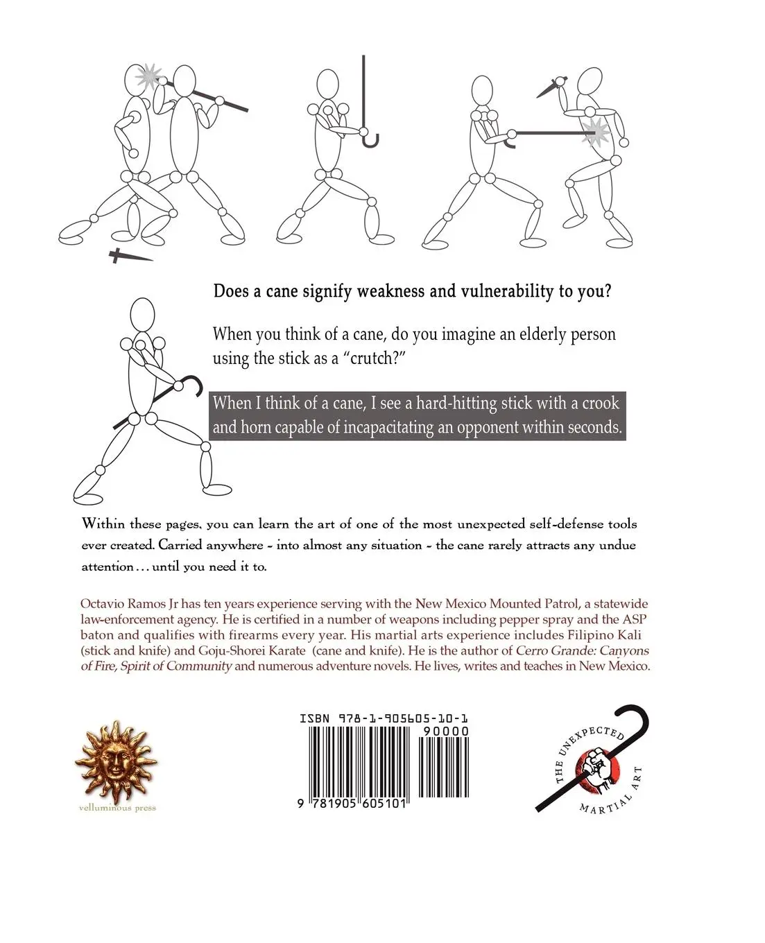 Rückseite: 9781905605101 | Raising Cane - The Unexpected Martial Art | Octavio Ramos | Buch