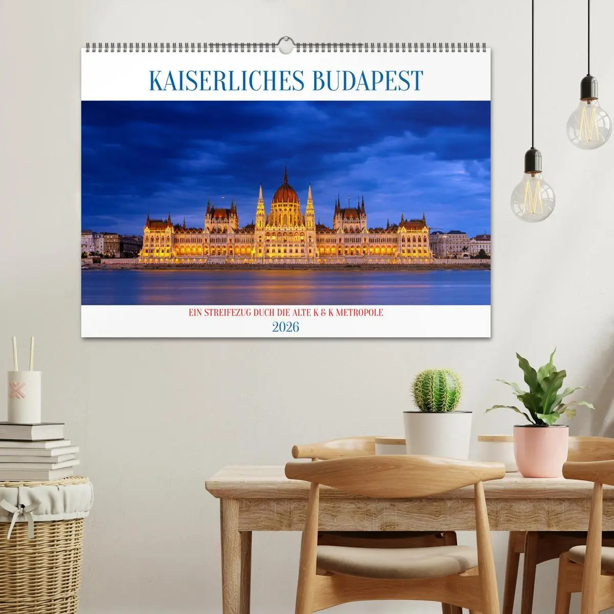 Bild: 9783457485101 | KAISERLICHES BUDAPEST (Wandkalender 2026 DIN A2 quer), CALVENDO...