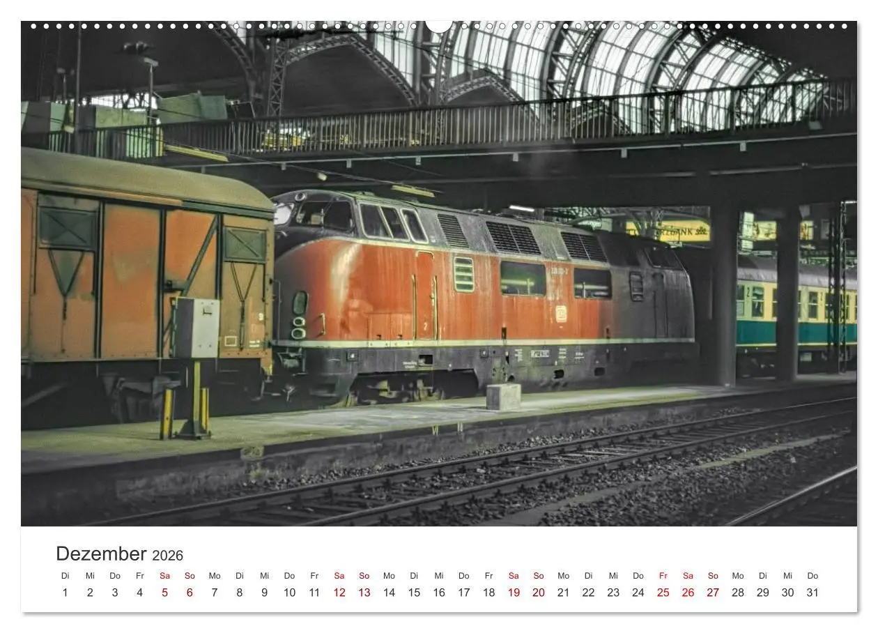 Bild: 9783457935101 | Deutsche Diesellokomotiven (Wandkalender 2026 DIN A2 quer),...