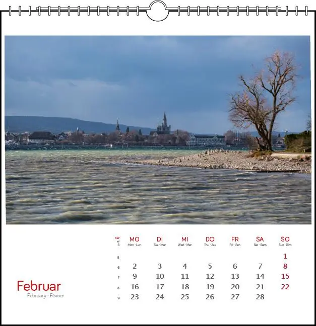 Bild: 9783861925101 | Konstanz 2026 | Postkarten-Tischkalender | verschiedene Fotografen
