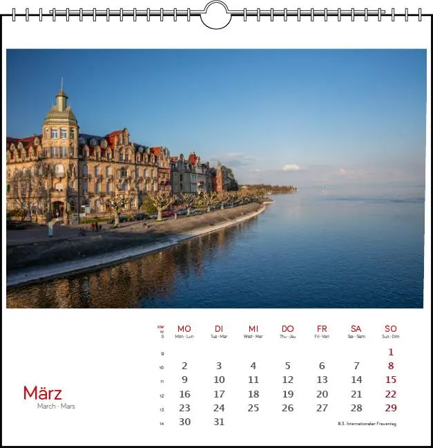 Bild: 9783861925101 | Konstanz 2026 | Postkarten-Tischkalender | verschiedene Fotografen