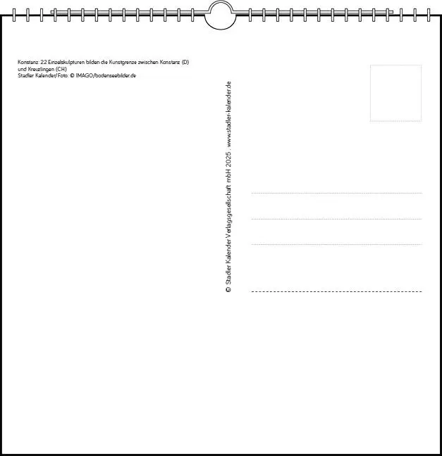 Bild: 9783861925101 | Konstanz 2026 | Postkarten-Tischkalender | verschiedene Fotografen