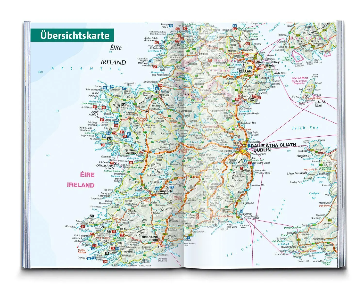 Bild: 9783991545101 | KOMPASS Wanderführer Irland mit Nordirland, 70 Touren mit...