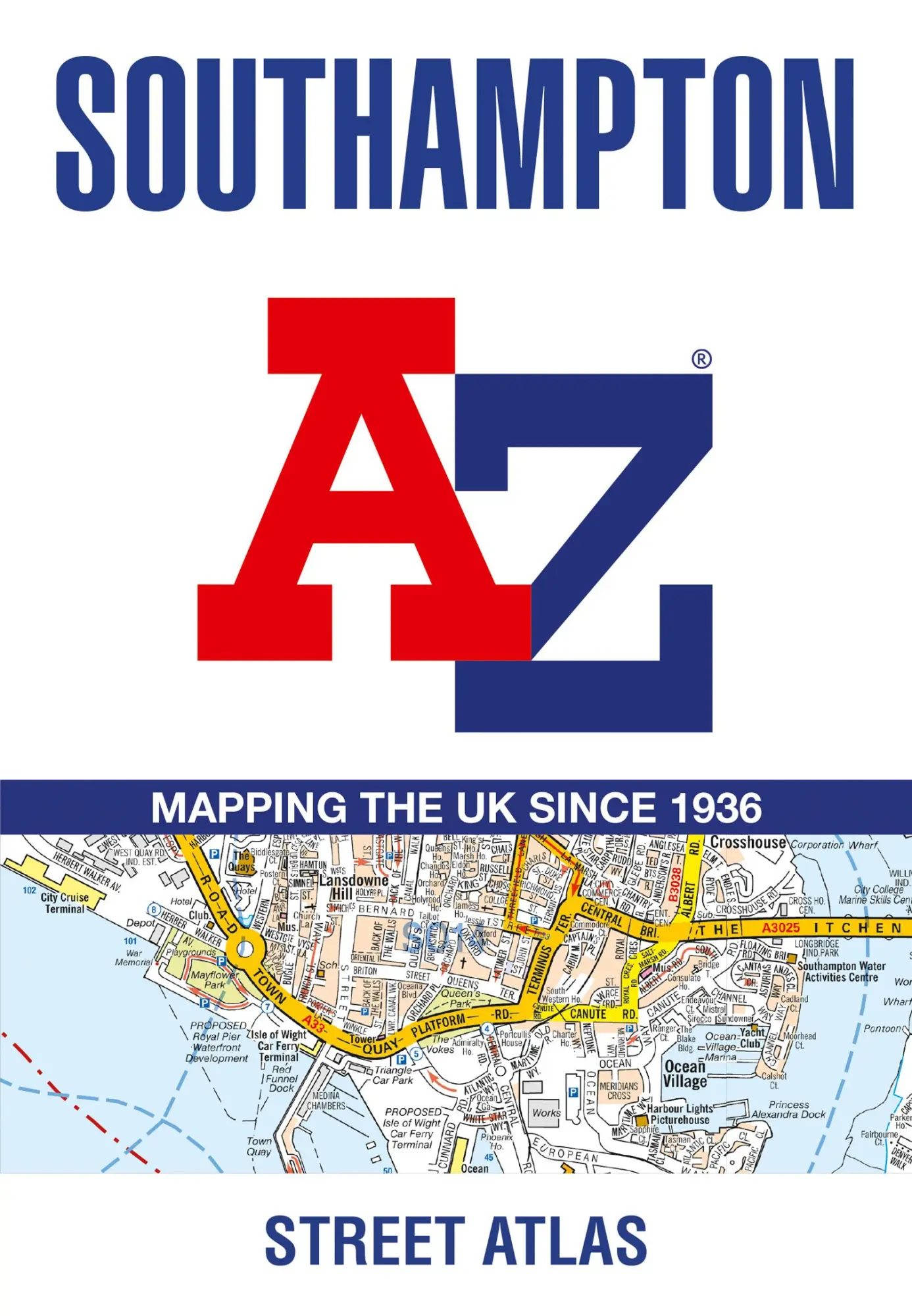 Cover: 9780008445201 | Southampton A-Z Street Atlas | A-Z Maps | Taschenbuch | Englisch