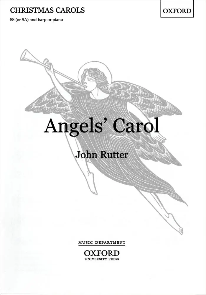Cover: 9780193415201 | Angels' Carol | John Rutter | Noten | Klavierauszug | 1988