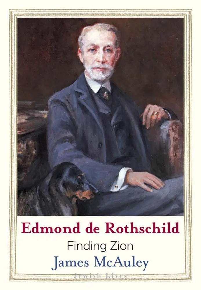 Cover: 9780300255201 | Edmond de Rothschild | Finding Zion | James McAuley | Buch | Englisch