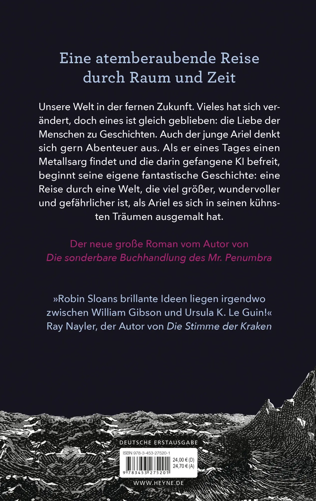 Bild: 9783453275201 | Die letzte Geschichte der Welt | Roman | Robin Sloan | Buch | 464 S.