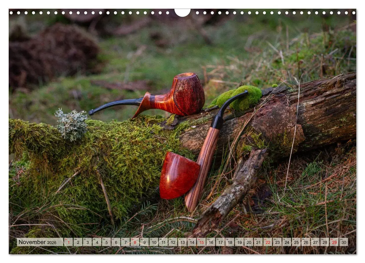 Bild: 9783457475201 | Tabakpfeifenkunst (Wandkalender 2026 DIN A3 quer), CALVENDO...