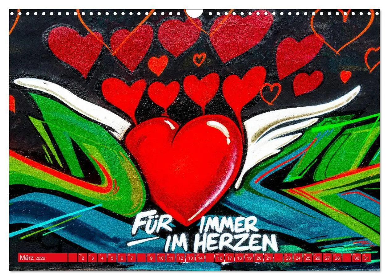 Bild: 9783457785201 | Street art Köln Michael Jaster (Wandkalender 2026 DIN A3 quer),...