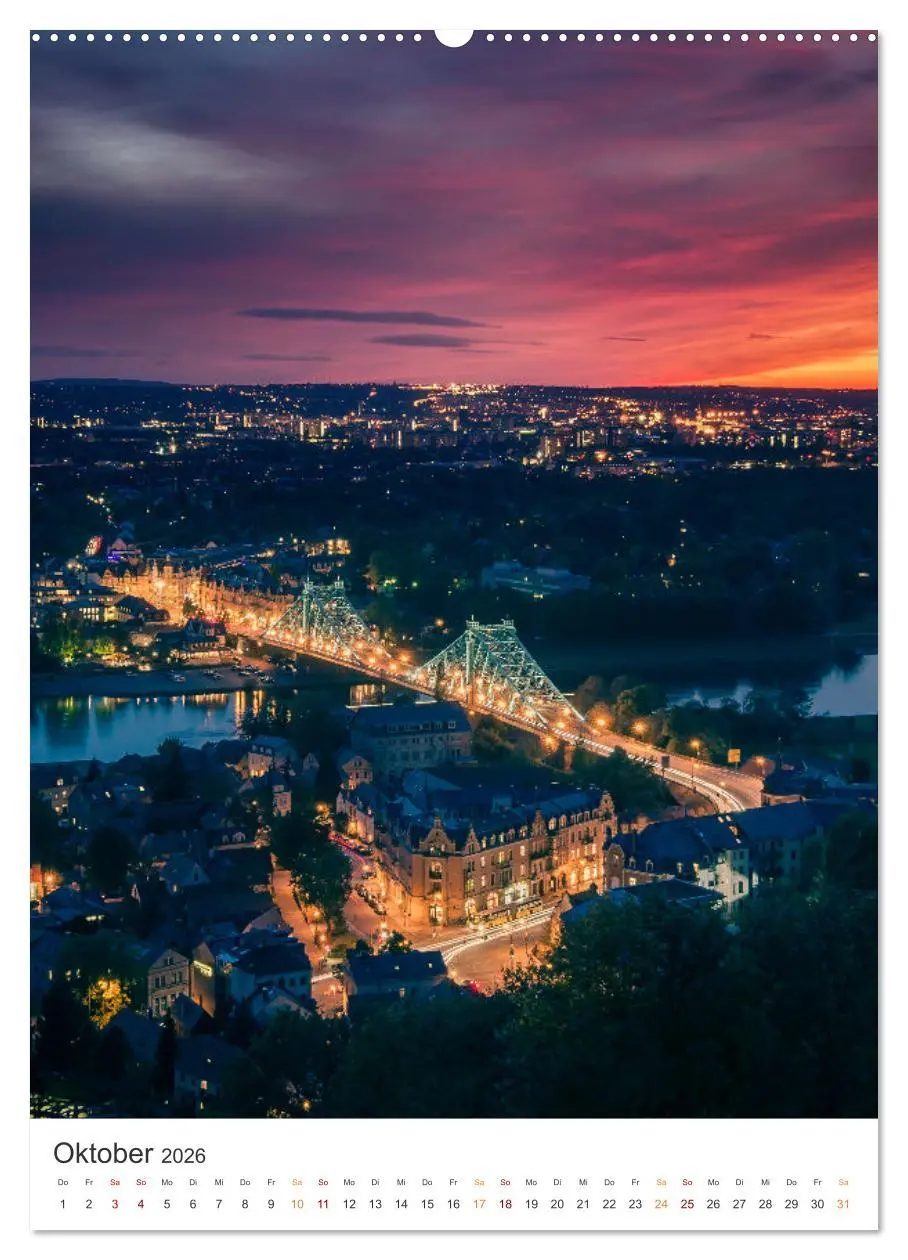 Bild: 9783516325201 | Highlights in Dresden (hochwertiger Premium Wandkalender 2026 DIN...
