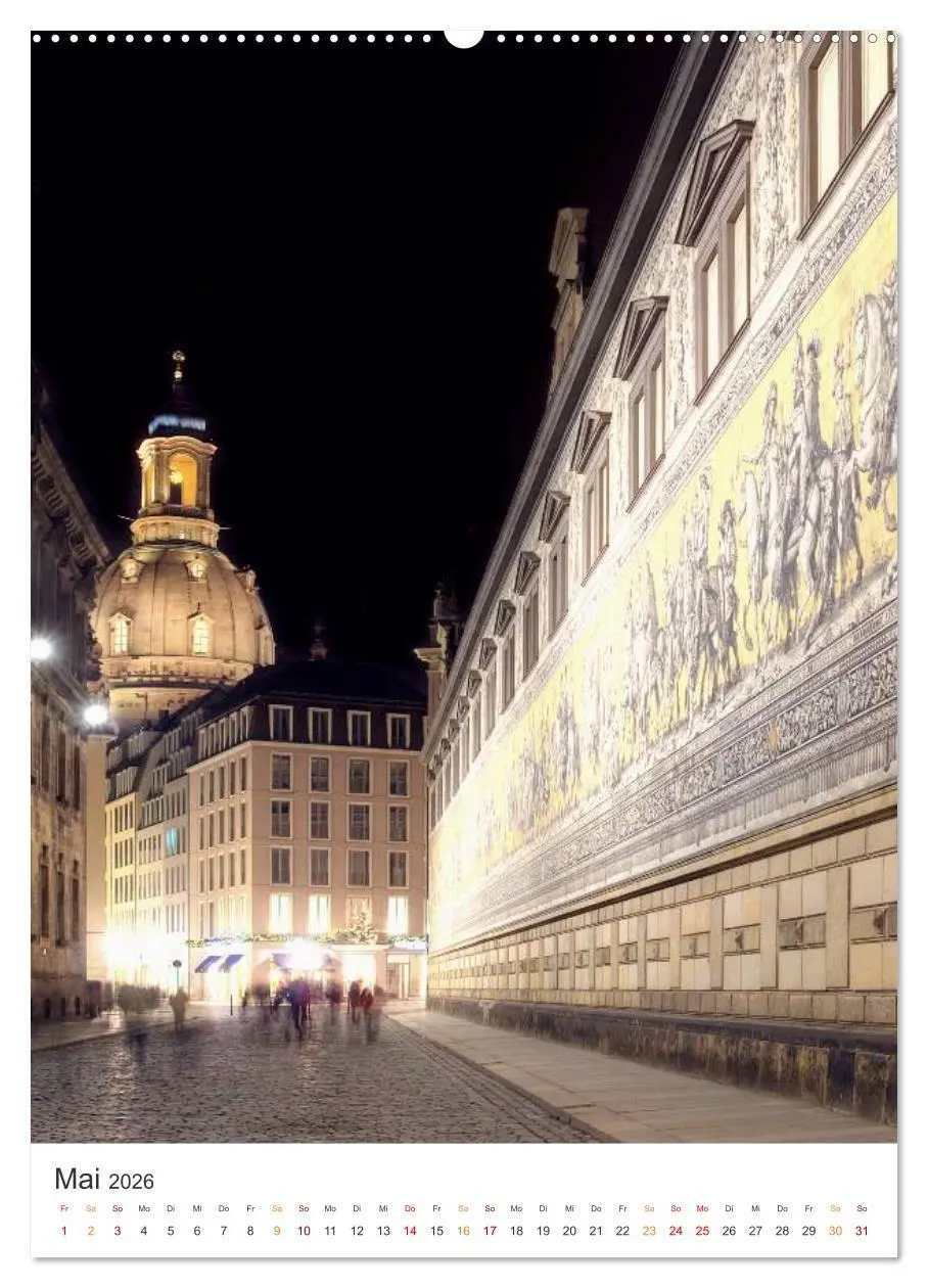 Bild: 9783516325201 | Highlights in Dresden (hochwertiger Premium Wandkalender 2026 DIN...