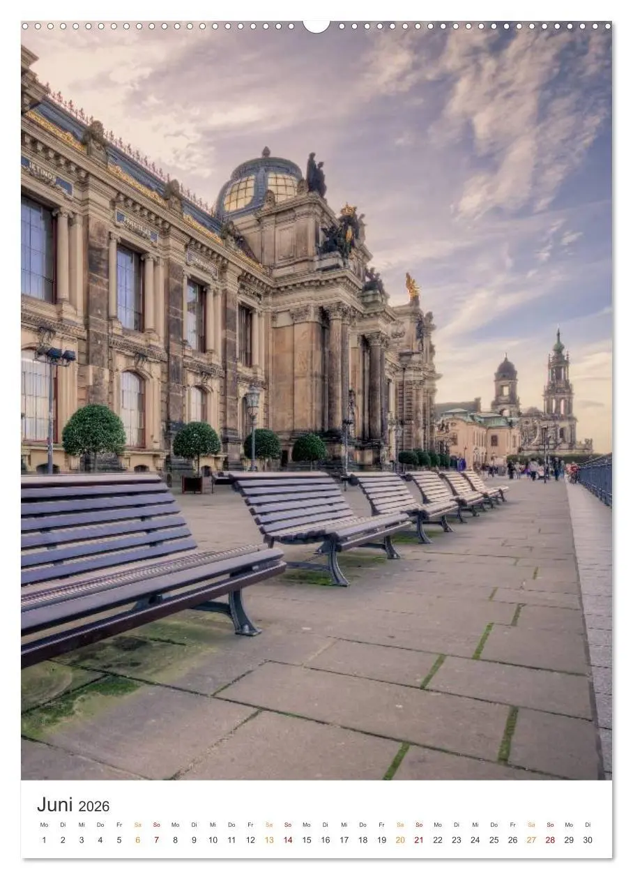 Bild: 9783516325201 | Highlights in Dresden (hochwertiger Premium Wandkalender 2026 DIN...