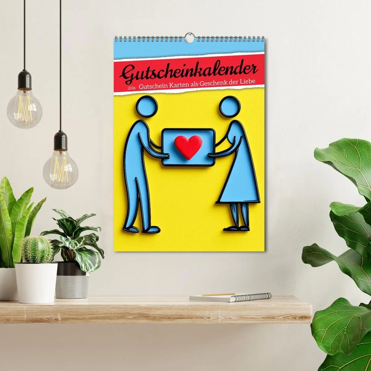 Bild: 9783516705201 | Gutscheinkalender - Gutschein Karten als Geschenk der Liebe...