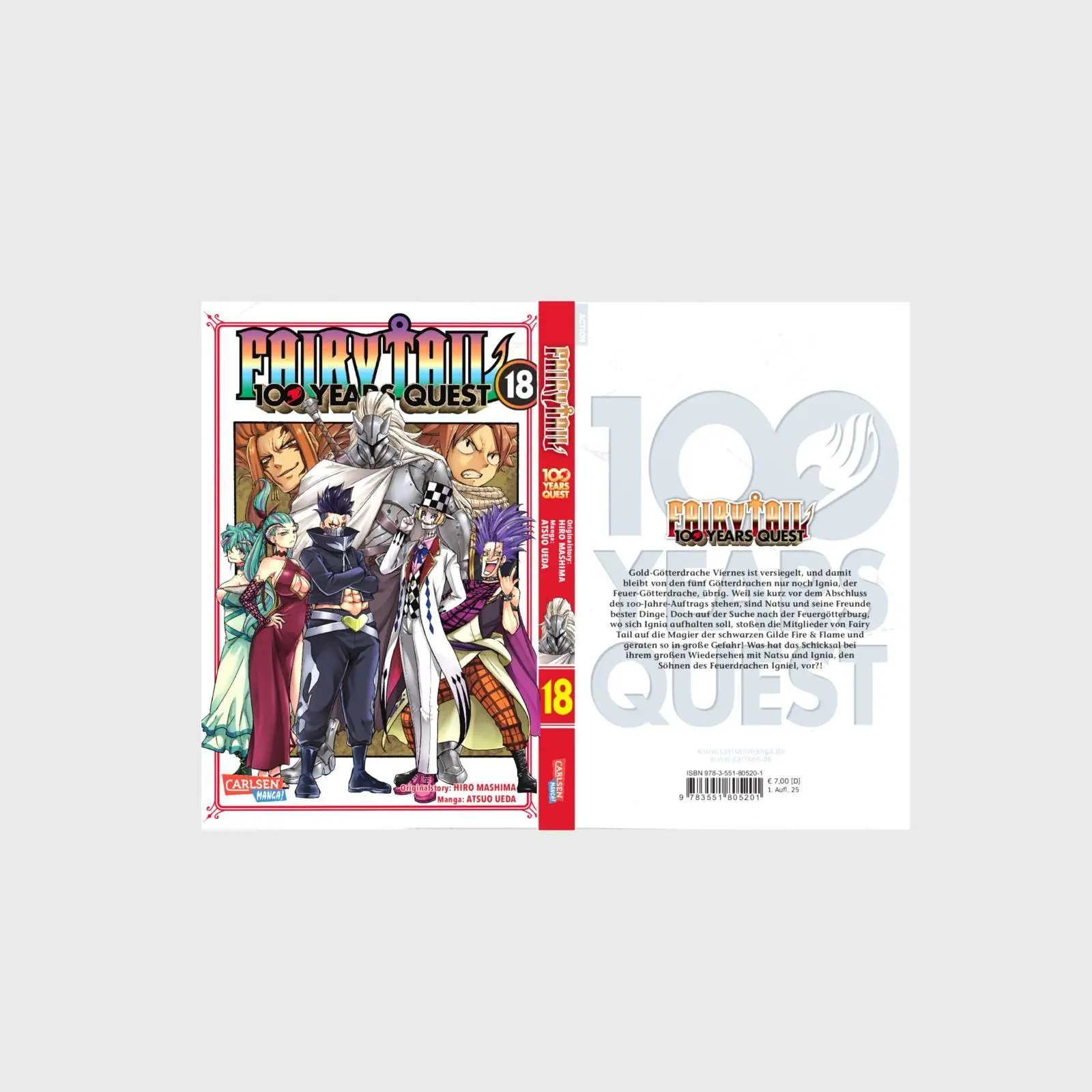 Bild: 9783551805201 | Fairy Tail - 100 Years Quest 18 | Hiro Mashima (u. a.) | Taschenbuch