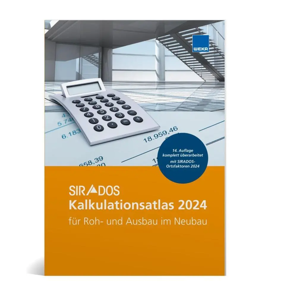 Cover: 9783811105201 | SIRADOS Kalkulationsatlas Neubau 2024 | Buch | Fachbuch | 1016 S.
