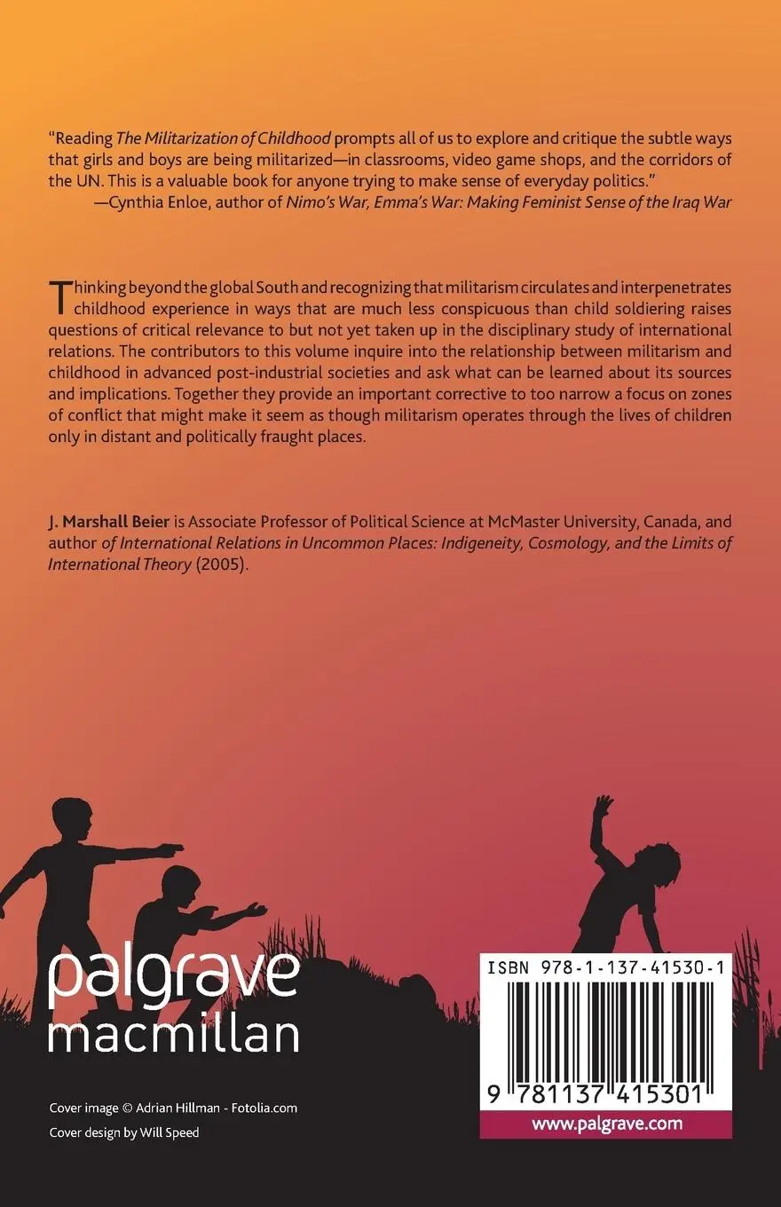 Rückseite: 9781137415301 | The Militarization of Childhood | Thinking Beyond the Global South