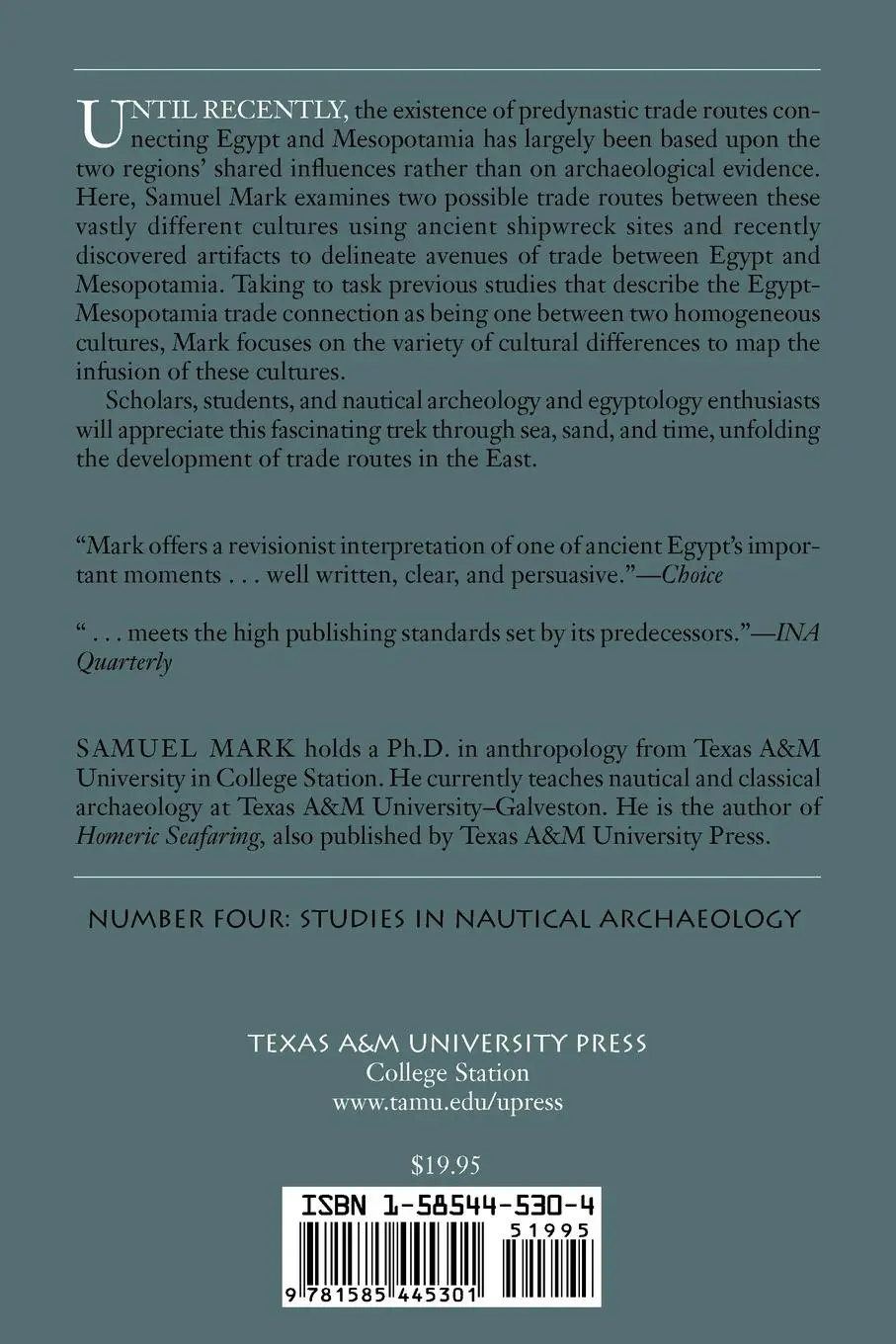 Rückseite: 9781585445301 | From Egypt to Mesopotamia | Samuel Mark | Taschenbuch | Englisch