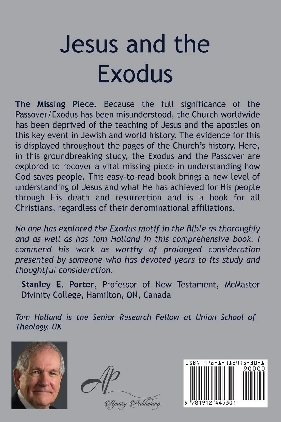 Rückseite: 9781912445301 | Jesus and the Exodus | Discovering the Key that Unlocks Scripture