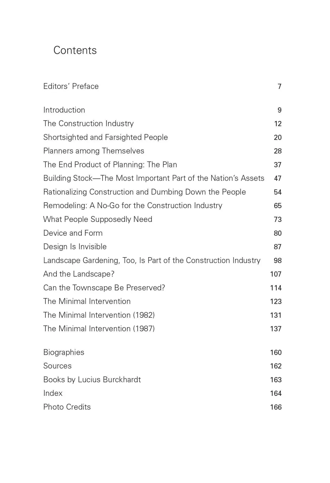 Bild: 9783035625301 | The Minimal Intervention | Lucius Burckhardt | Taschenbuch | 192 S.