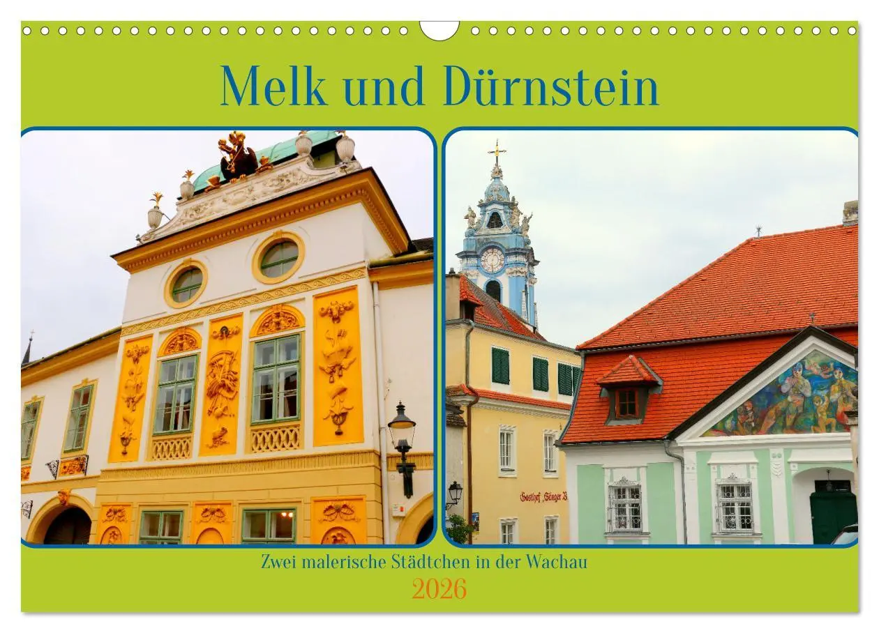 Cover: 9783457395301 | Melk und Dürnstein, zwei malerische Städtchen in der Wachau...