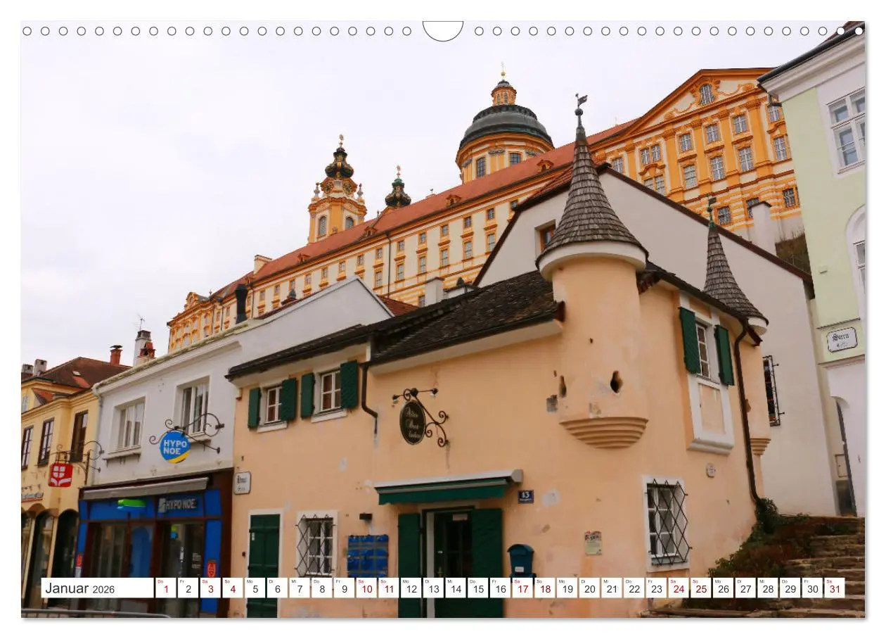 Bild: 9783457395301 | Melk und Dürnstein, zwei malerische Städtchen in der Wachau...