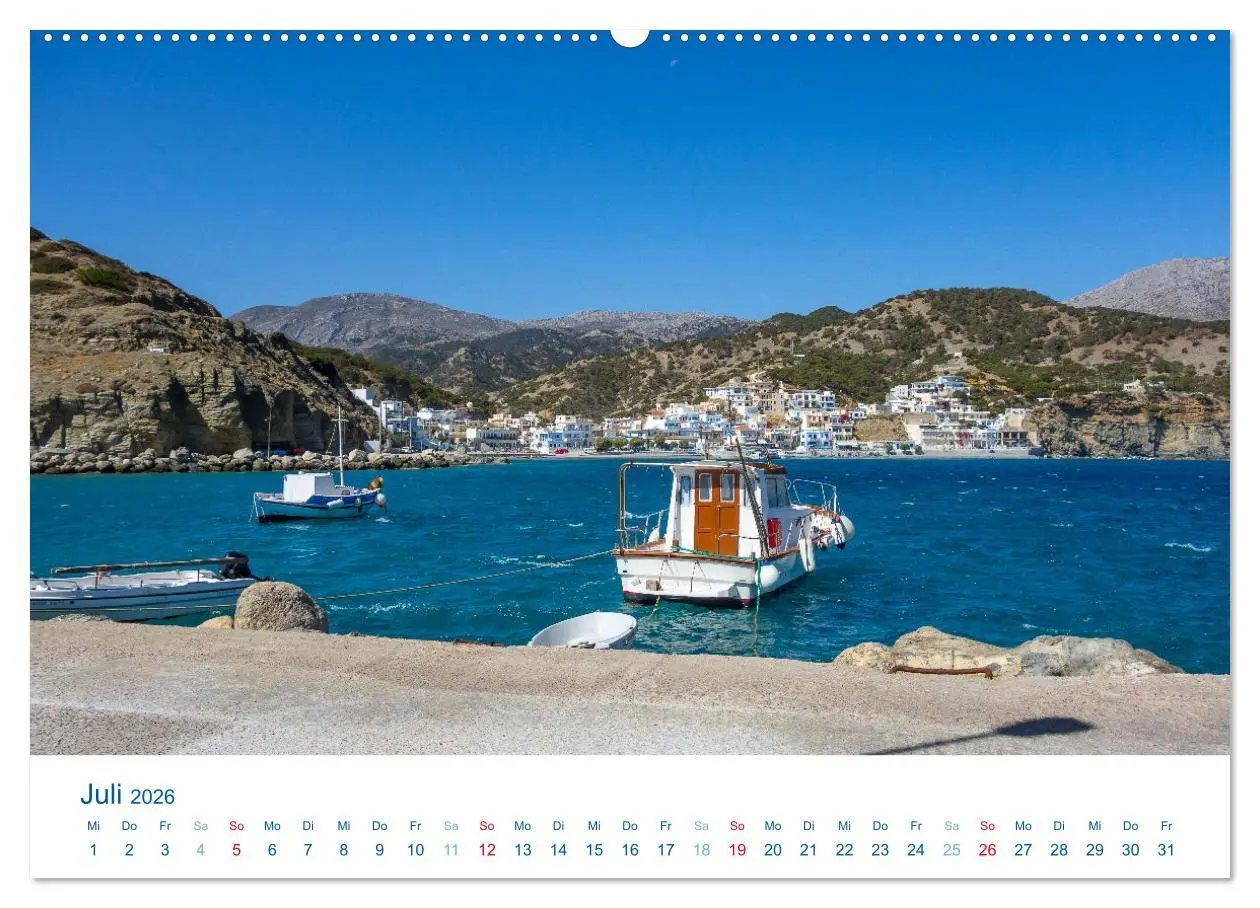 Bild: 9783457605301 | Karpathos - Malerische Insel in der Ägäis (Wandkalender 2026 DIN A2...