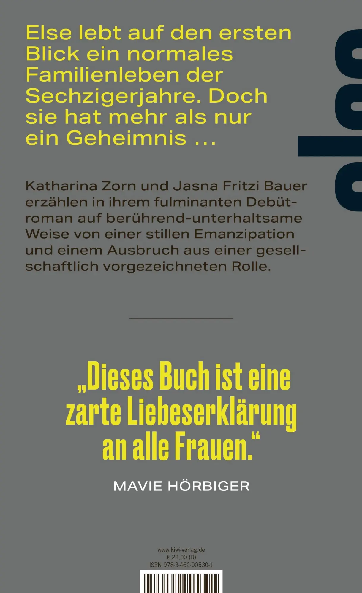 Rückseite: 9783462005301 | Else | Jasna Fritzi Bauer (u. a.) | Buch | 272 S. | Deutsch | 2025