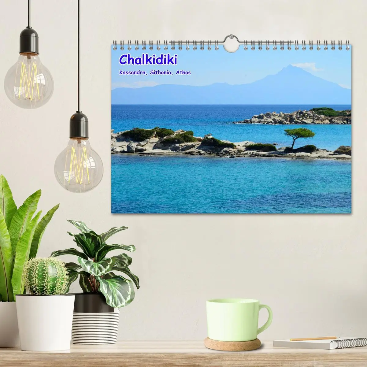 Bild: 9783516175301 | Chalkidiki: Kassandra, Sithonia, Athos (Wandkalender 2026 DIN A4...