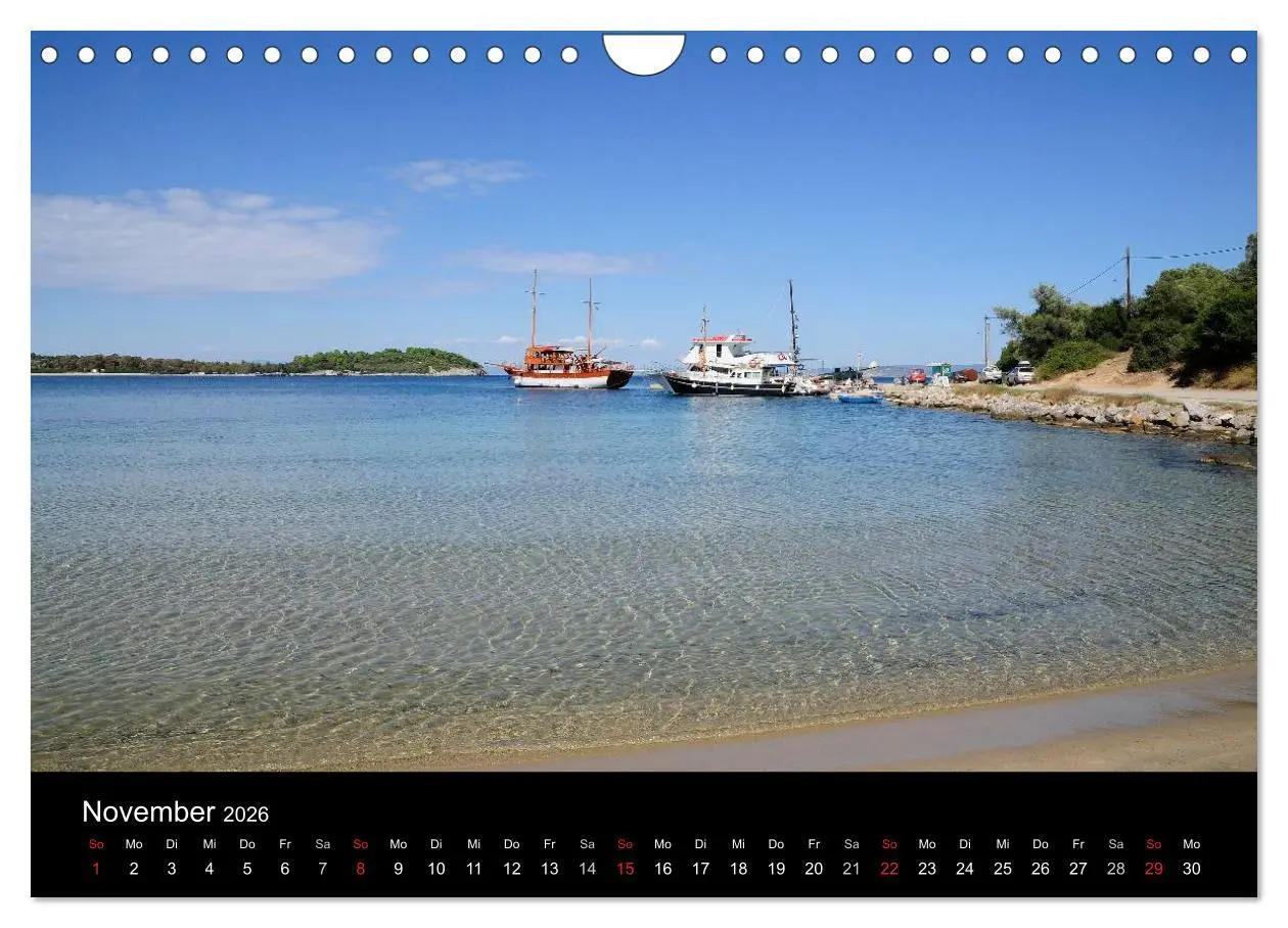Bild: 9783516175301 | Chalkidiki: Kassandra, Sithonia, Athos (Wandkalender 2026 DIN A4...