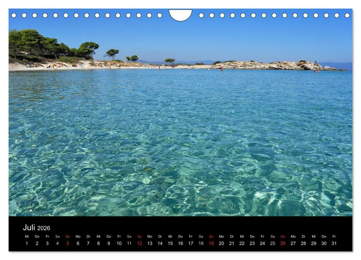 Bild: 9783516175301 | Chalkidiki: Kassandra, Sithonia, Athos (Wandkalender 2026 DIN A4...