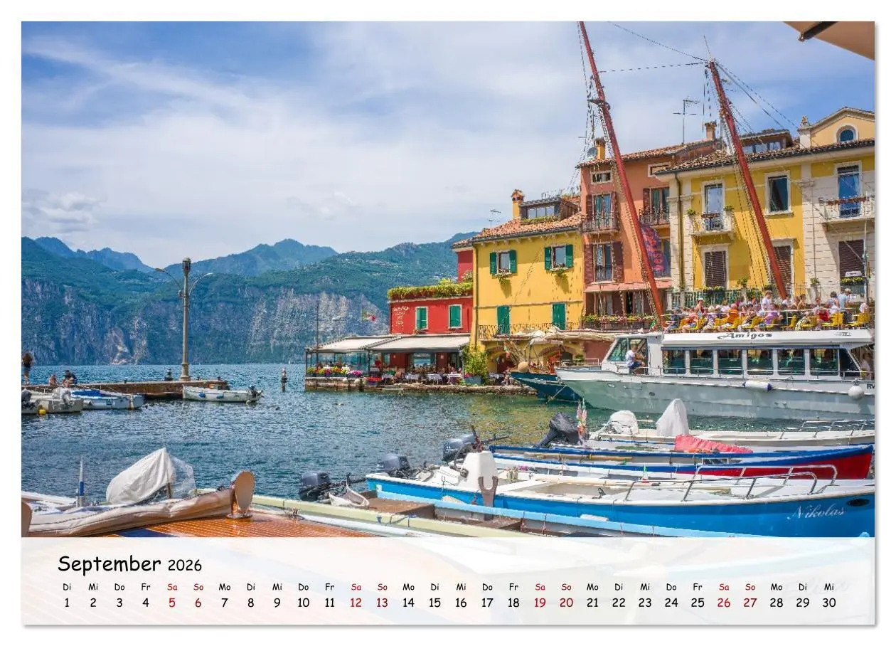 Bild: 9783516625301 | Malcesine - Am Ostufer des Gardasees (Wandkalender 2026 DIN A2...