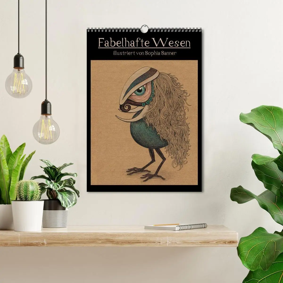 Bild: 9783594155301 | Fabelhafte Wesen / Geburtstagskalender (Wandkalender 2027 DIN A3...