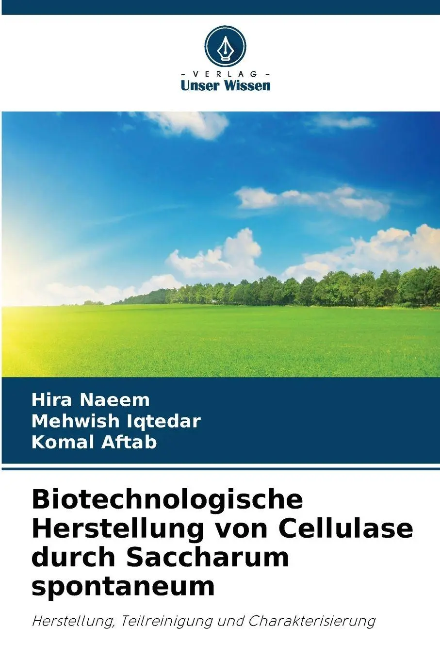 Cover: 9786630175301 | Biotechnologische Herstellung von Cellulase durch Saccharum spontaneum