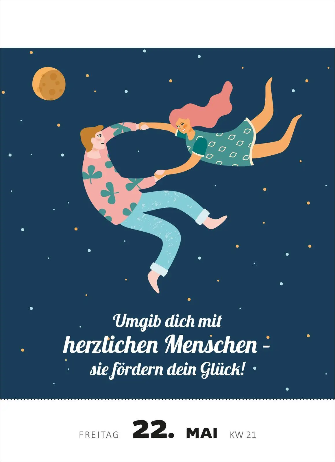 Bild: 4014489135401 | Abreißkalender Glücksmantras 2026 | Kalender | 640 S. | Deutsch | 2026