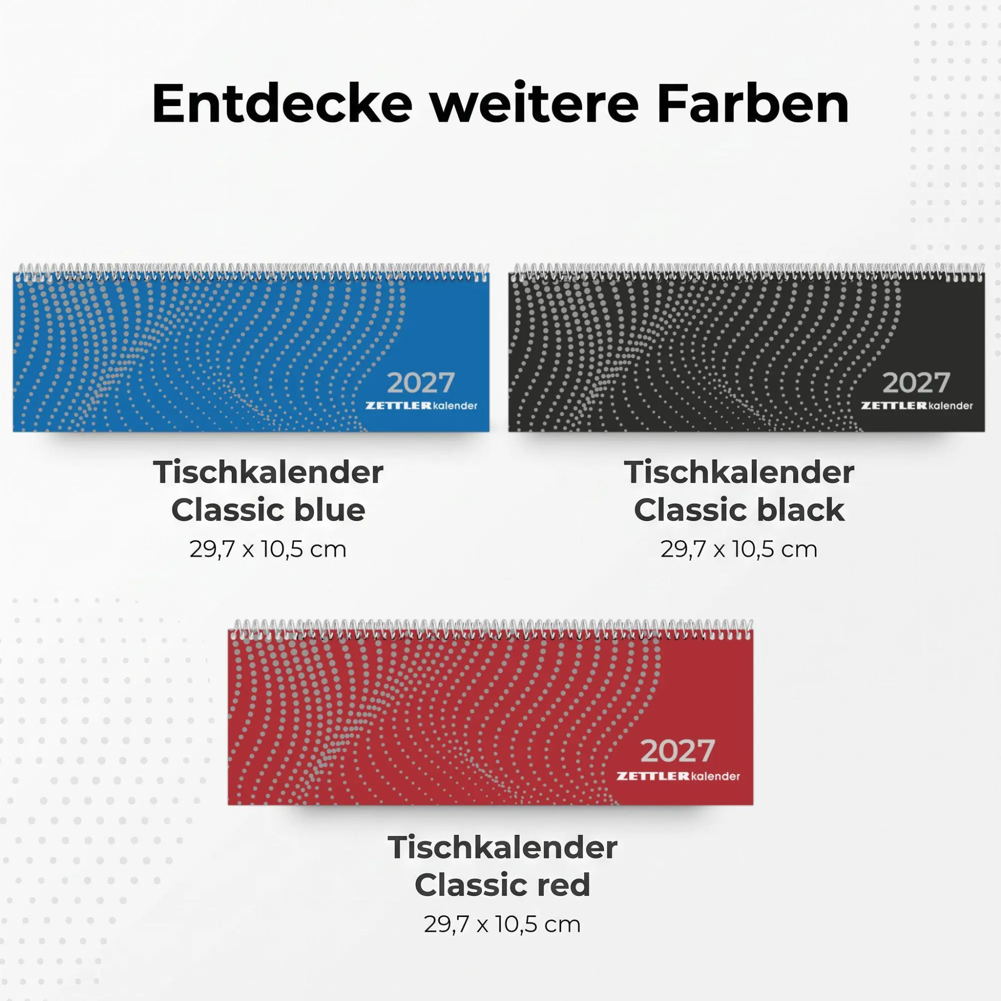 Bild: 4069095015401 | Tischkalender Classic black 2027 | Neumann Verlage GmbH &amp; Co. KG