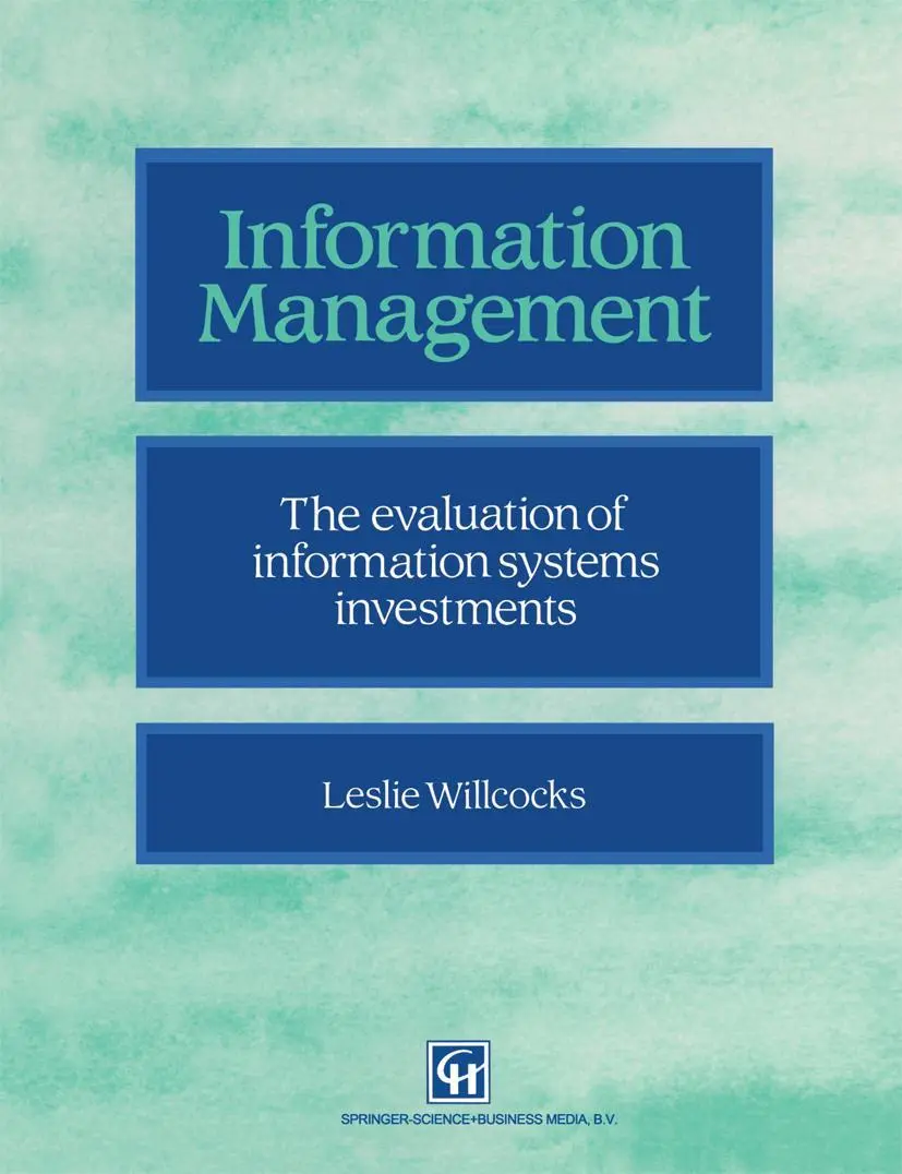 Cover: 9780412415401 | Information management | Leslie Willcocks | Taschenbuch | xi | 1994