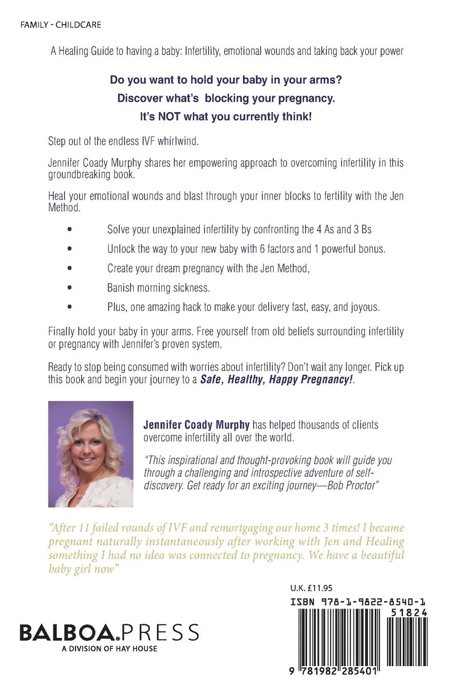 Rückseite: 9781982285401 | A Healing Guide to Having a Baby | Jennifer Coady Murphy | Taschenbuch