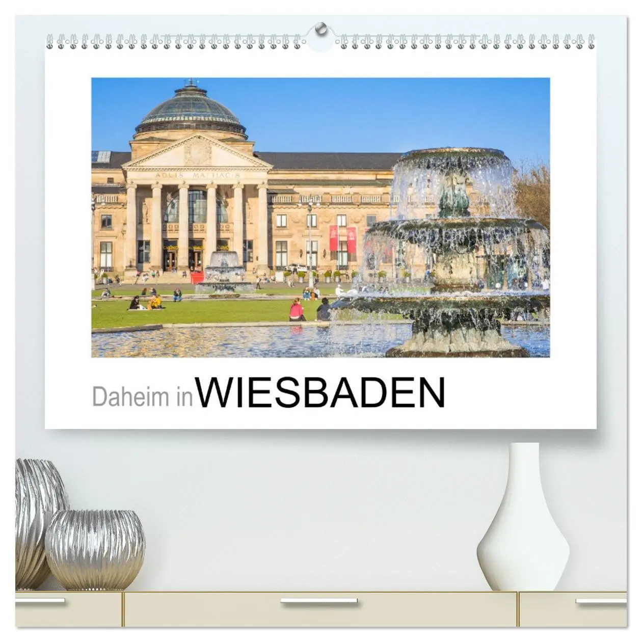 Cover: 9783457455401 | Daheim in Wiesbaden (hochwertiger Premium Wandkalender 2026 DIN A2...