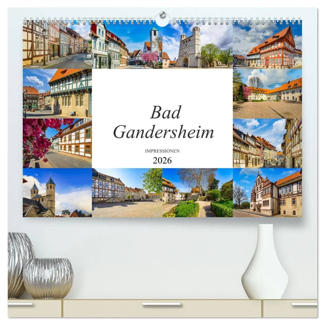 Cover: 9783457695401 | Bad Gandersheim Impressionen (hochwertiger Premium Wandkalender...