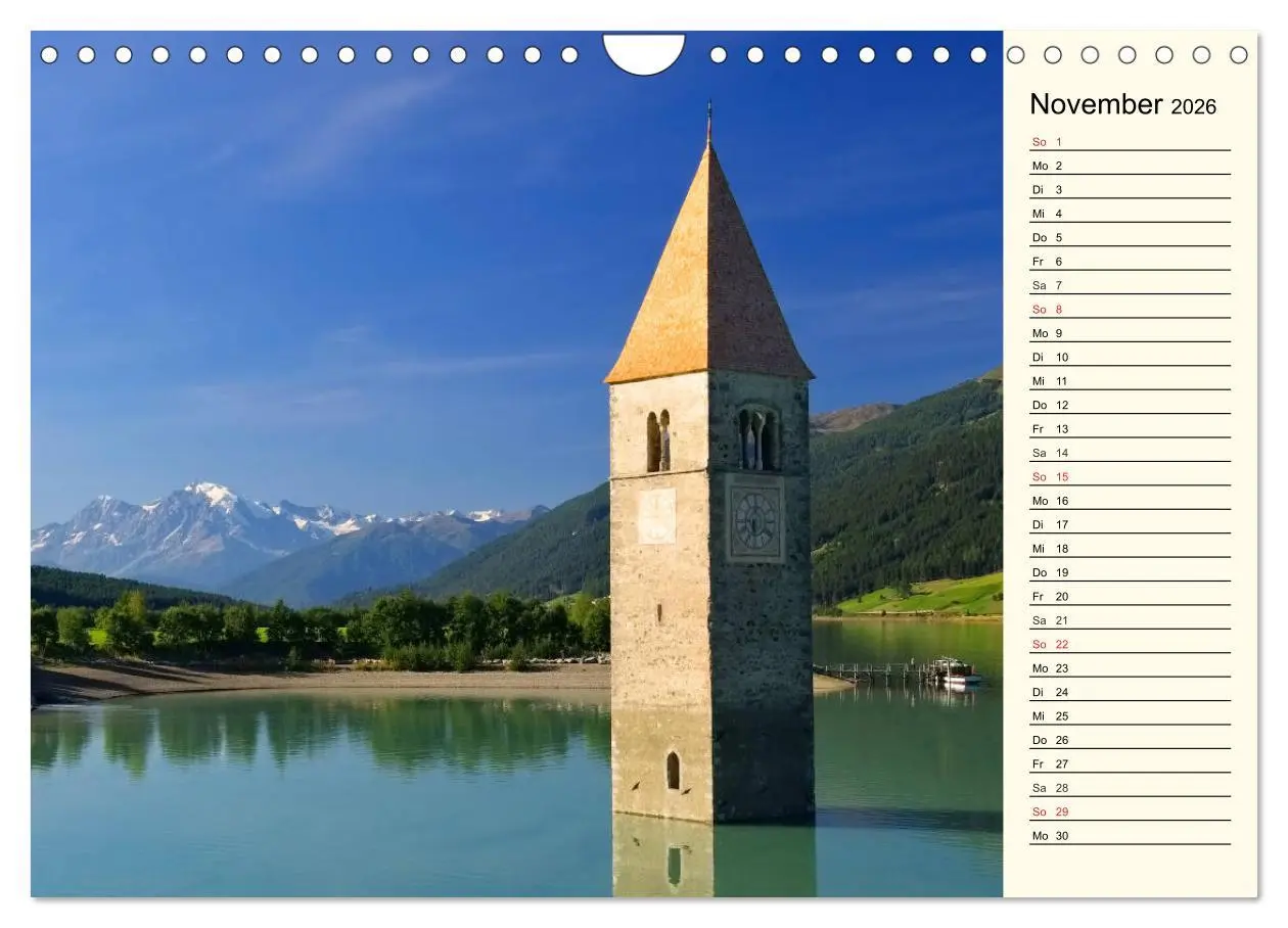 Bild: 9783457905401 | Vinschgau - Die Sonnenseite Südtirols (Wandkalender 2026 DIN A4...
