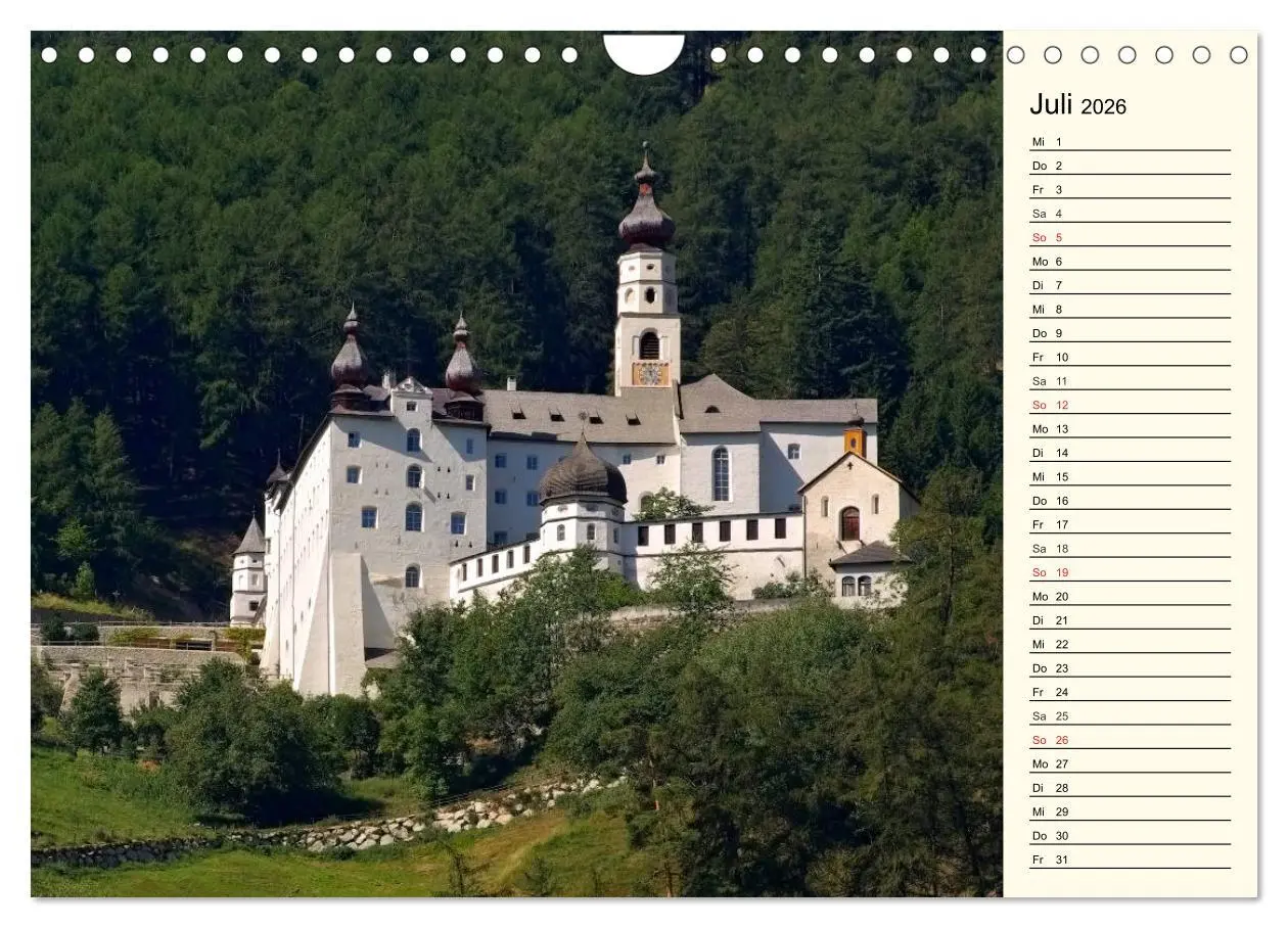 Bild: 9783457905401 | Vinschgau - Die Sonnenseite Südtirols (Wandkalender 2026 DIN A4...