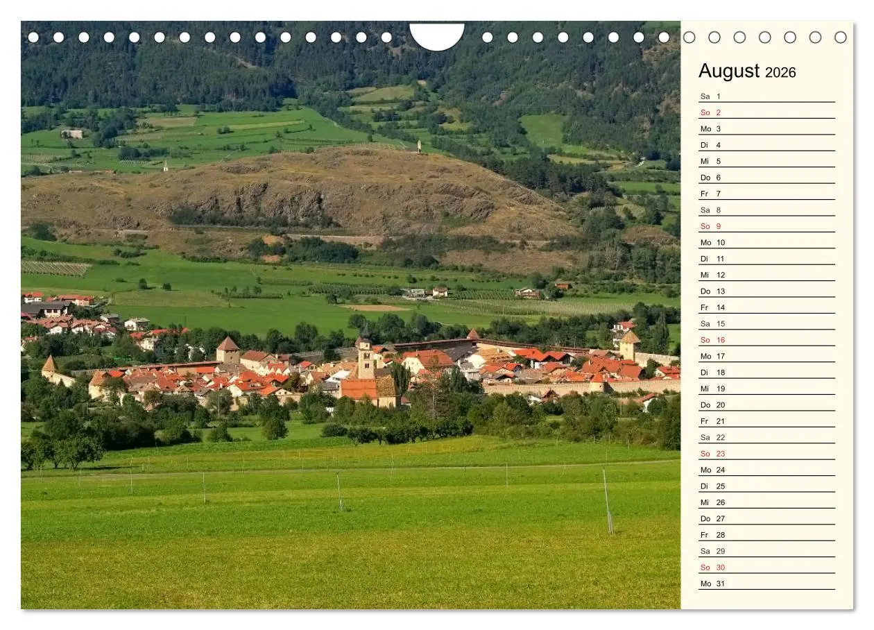 Bild: 9783457905401 | Vinschgau - Die Sonnenseite Südtirols (Wandkalender 2026 DIN A4...