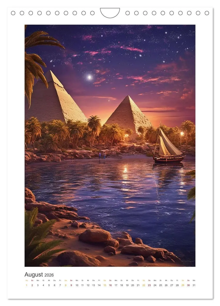 Bild: 9783516305401 | Im alten Ägypten (Wandkalender 2026 DIN A4 hoch), CALVENDO...