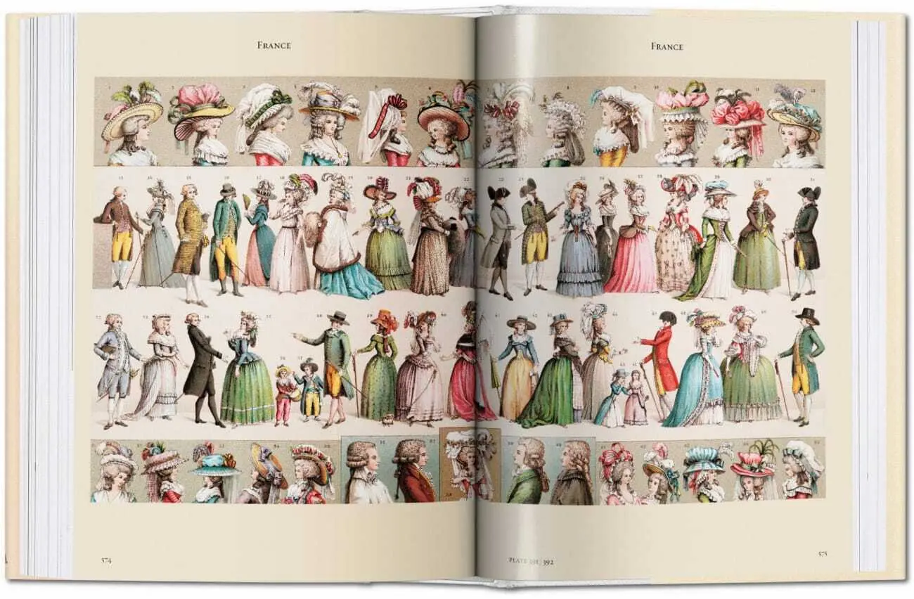 Bild: 9783836555401 | Auguste Racinet. The Costume History | Deutsch, Englisch, Französisch