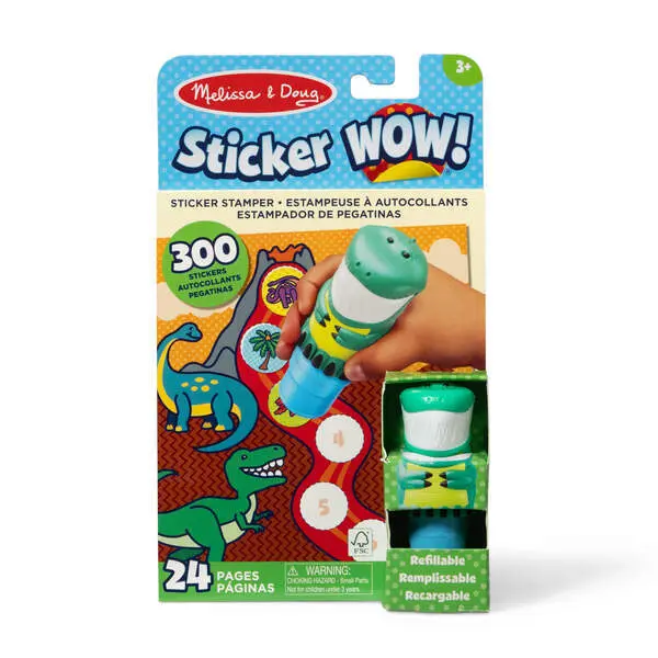 Cover: 681147005501 | MAC Sticker Wow Dino Sticker Stempelset | Karton | 55010 | Deutsch